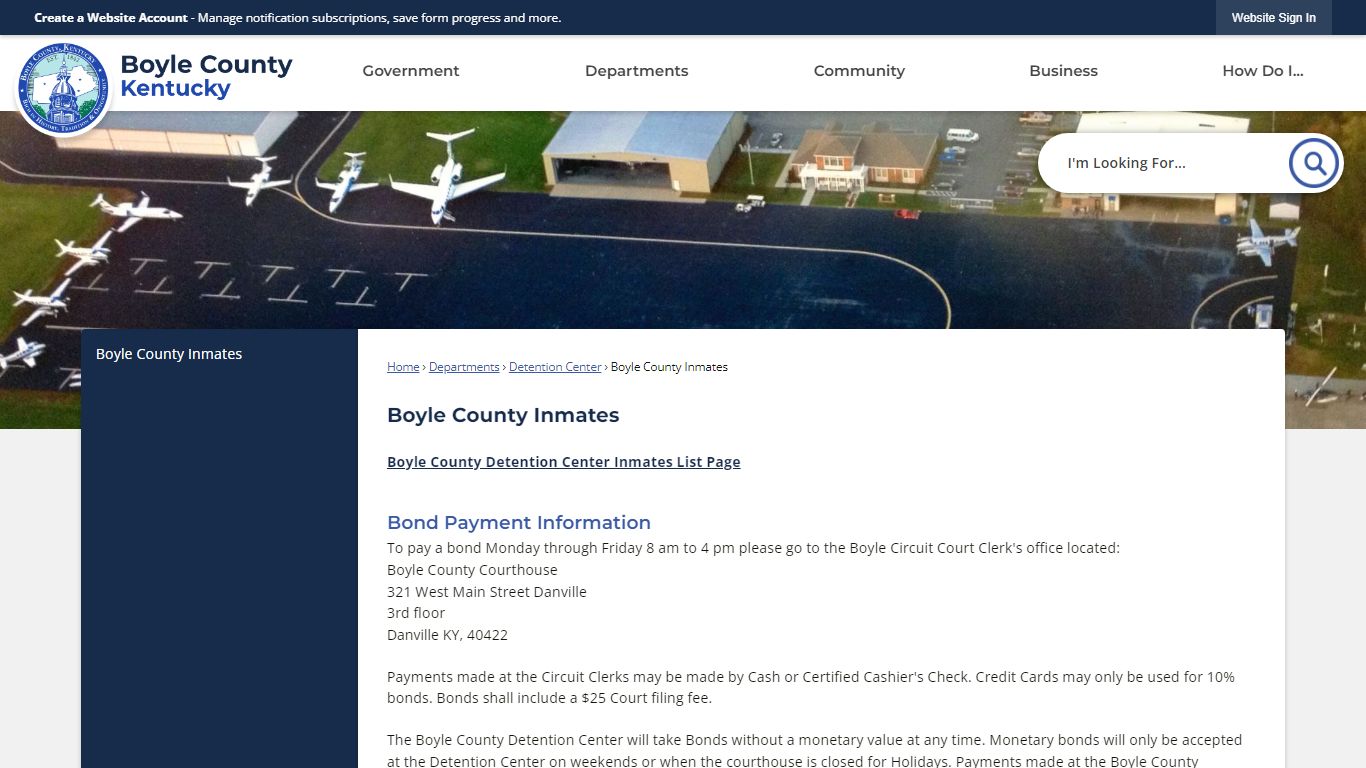 Boyle County Inmates | Boyle County, KY